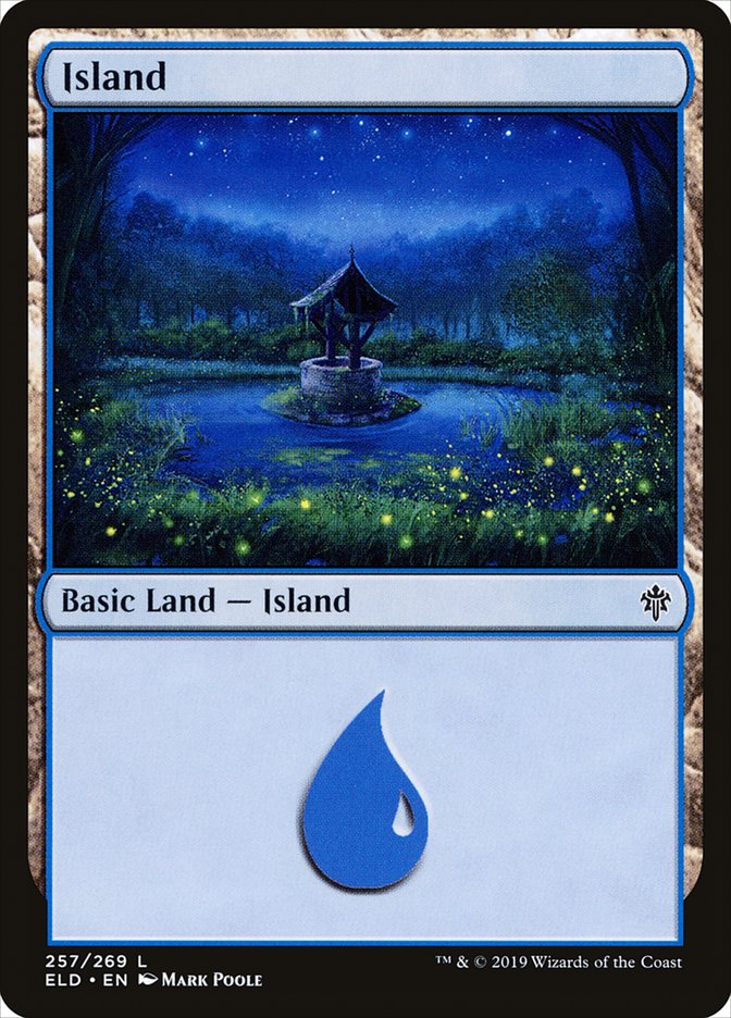 Island (257) [Throne of Eldraine] | I Want That Stuff Brandon