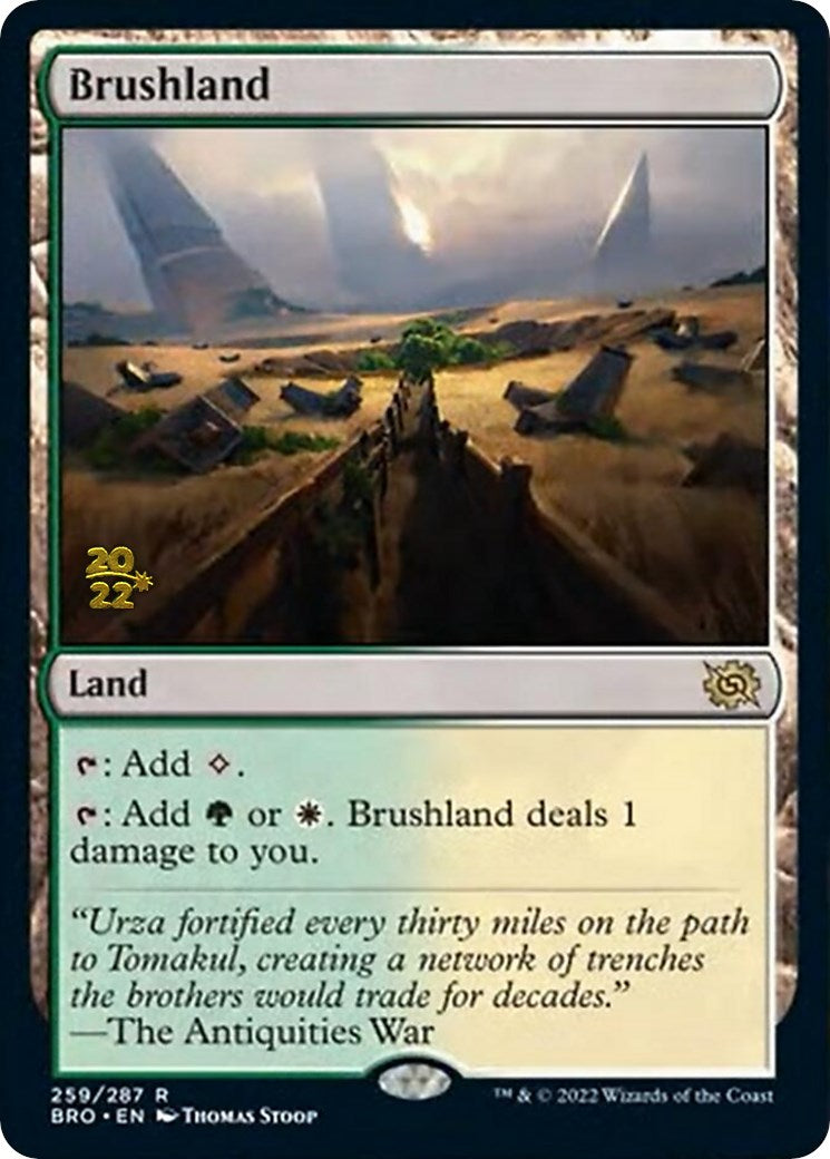 Brushland [The Brothers' War Prerelease Promos] | I Want That Stuff Brandon