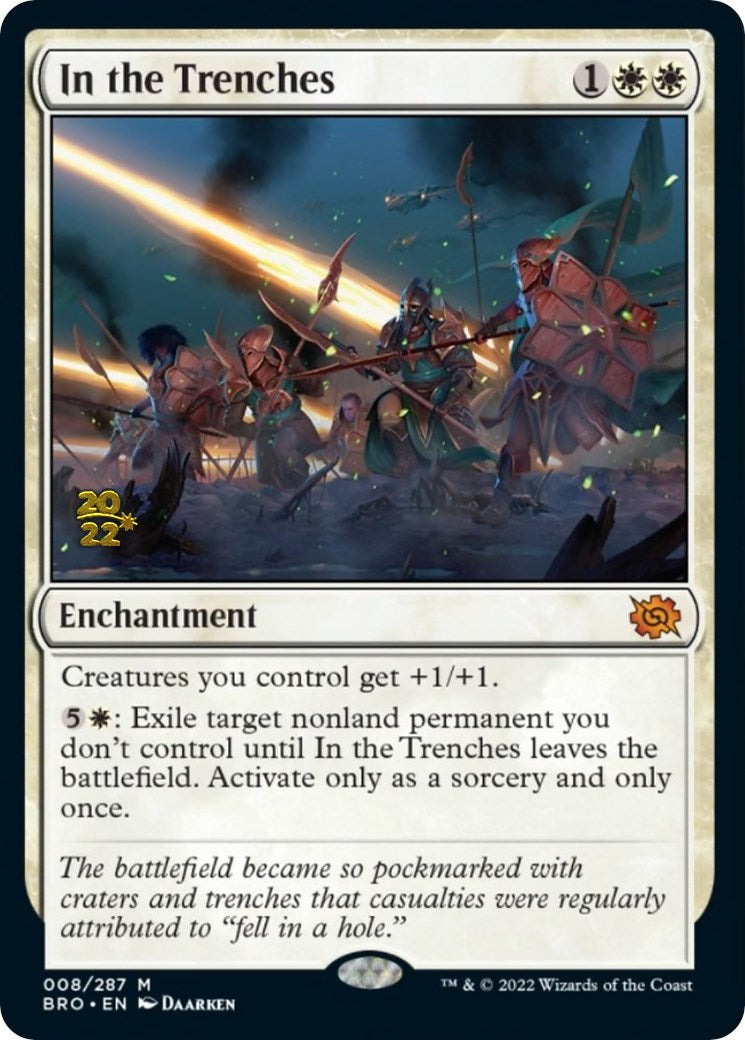 In the Trenches [The Brothers' War Prerelease Promos] | I Want That Stuff Brandon