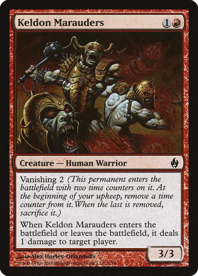 Keldon Marauders [Premium Deck Series: Fire and Lightning] | I Want That Stuff Brandon