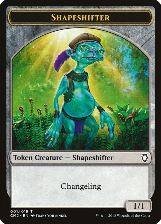 Shapeshifter Token [Commander Anthology Volume II Tokens] | I Want That Stuff Brandon