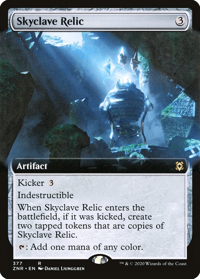 Skyclave Relic (Extended Art) [Zendikar Rising] | I Want That Stuff Brandon