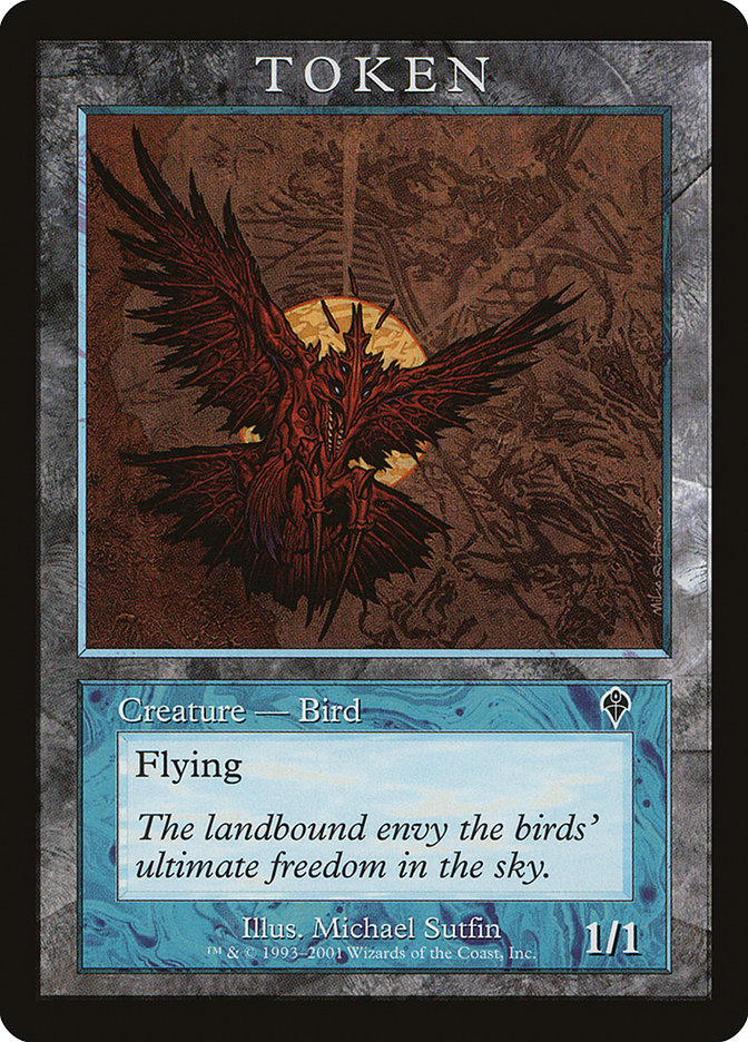 Bird Token [Magic Player Rewards 2001] | I Want That Stuff Brandon