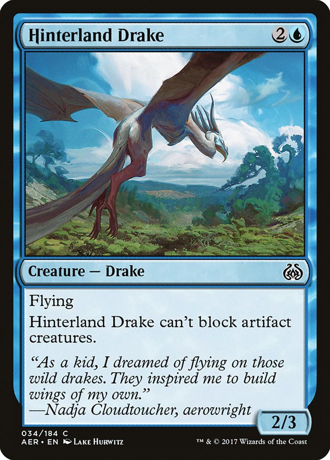 Hinterland Drake [Aether Revolt] | I Want That Stuff Brandon