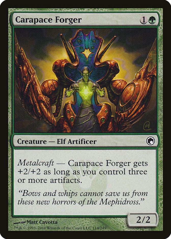 Carapace Forger [Scars of Mirrodin] | I Want That Stuff Brandon