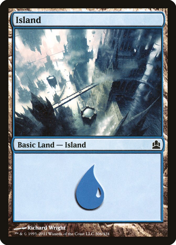 Island (306) [Commander 2011] | I Want That Stuff Brandon