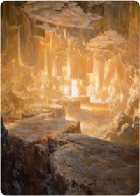 Pillarverge Pathway Art Card [Zendikar Rising Art Series] | I Want That Stuff Brandon