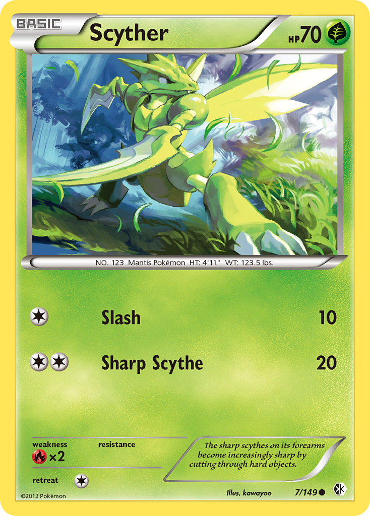 Scyther (7/149) [Black & White: Boundaries Crossed] | I Want That Stuff Brandon