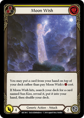 Moon Wish (Yellow) [ARC186-C] 1st Edition Normal | I Want That Stuff Brandon
