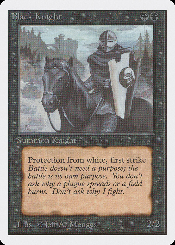 Black Knight [Unlimited Edition] | I Want That Stuff Brandon