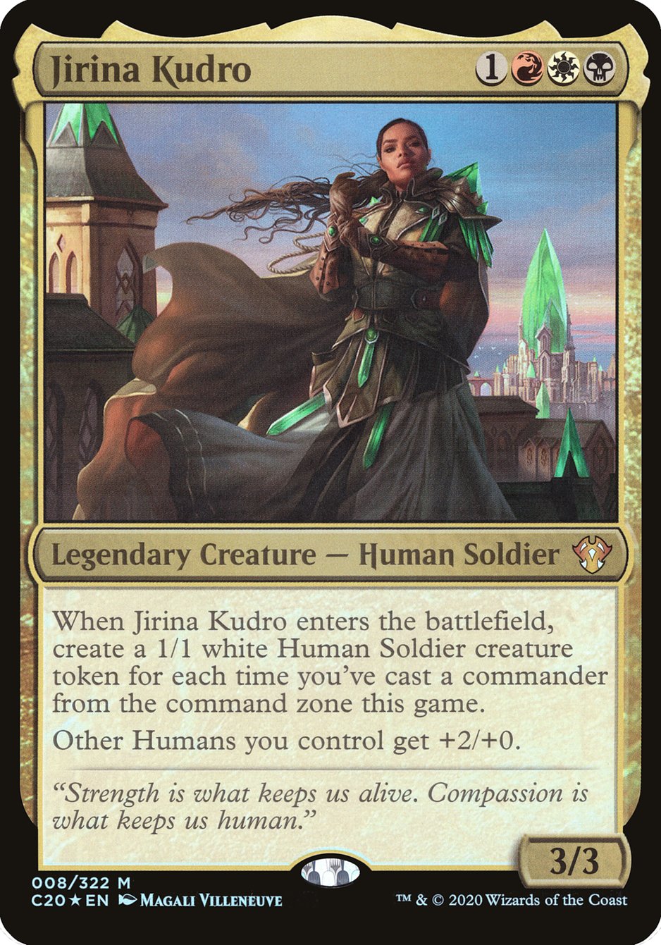 Jirina Kudro (Oversized) [Commander 2020 Oversized] | I Want That Stuff Brandon