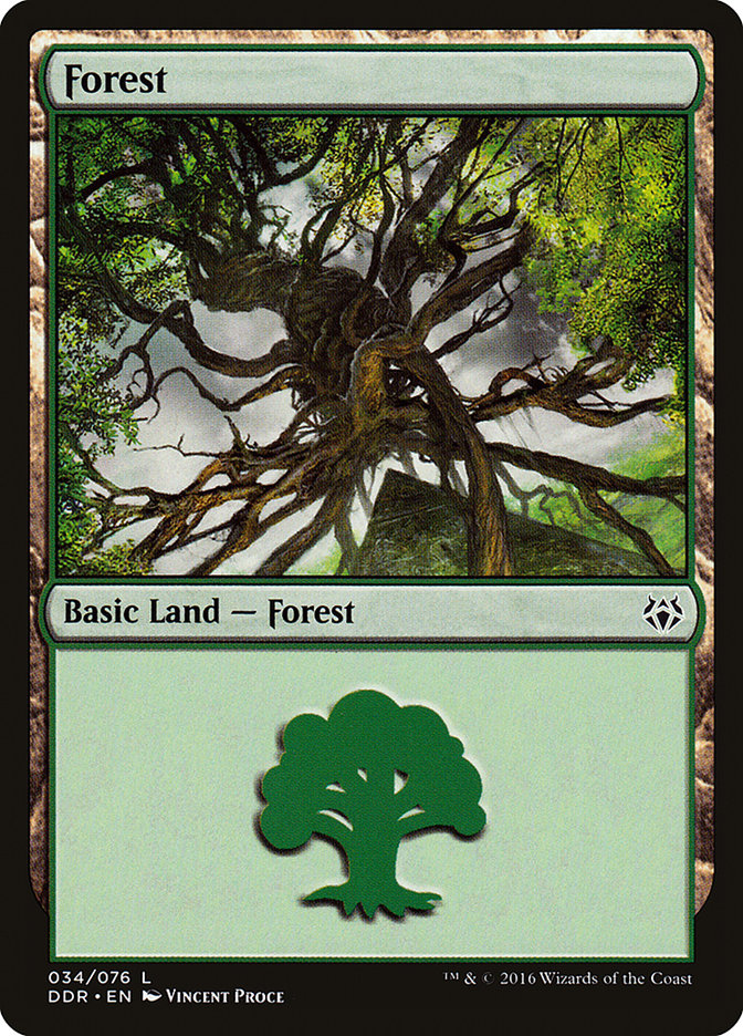 Forest (34) [Duel Decks: Nissa vs. Ob Nixilis] | I Want That Stuff Brandon