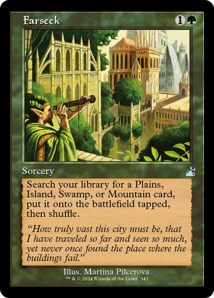 Farseek (Retro Frame) [Ravnica Remastered] | I Want That Stuff Brandon