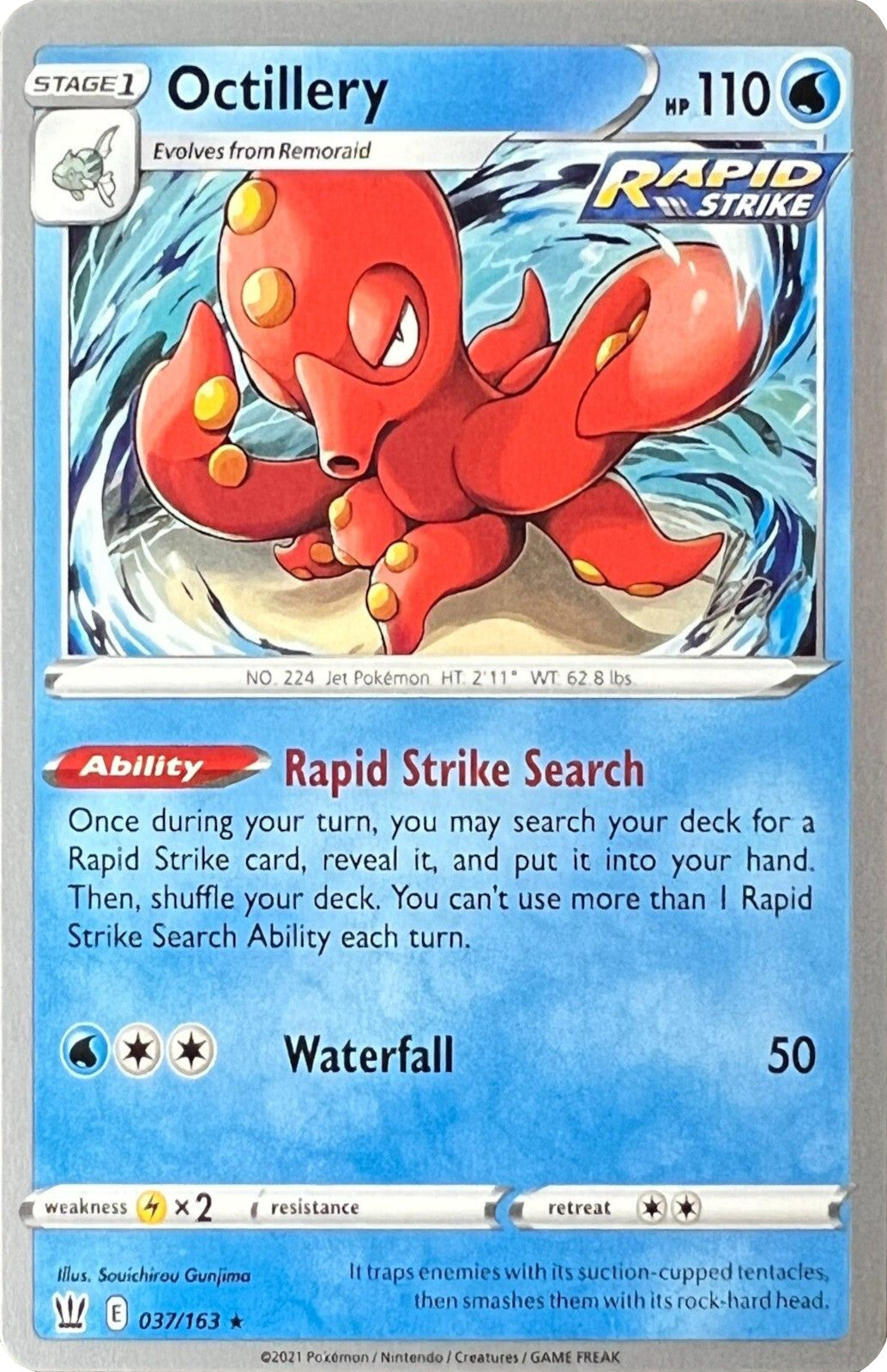 Octillery (037/163) (Cheryl Again - Sebastian Lashmet) [World Championships 2022] | I Want That Stuff Brandon