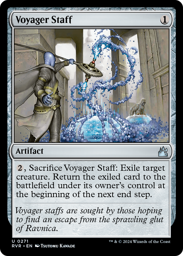 Voyager Staff [Ravnica Remastered] | I Want That Stuff Brandon