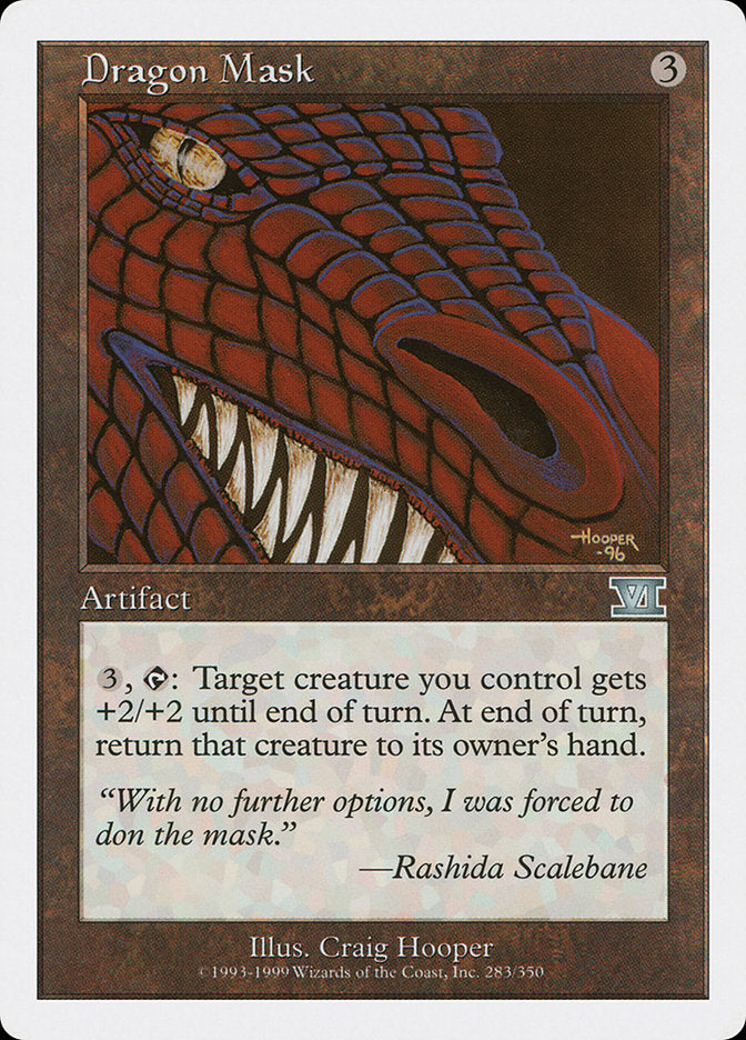 Dragon Mask [Classic Sixth Edition] | I Want That Stuff Brandon