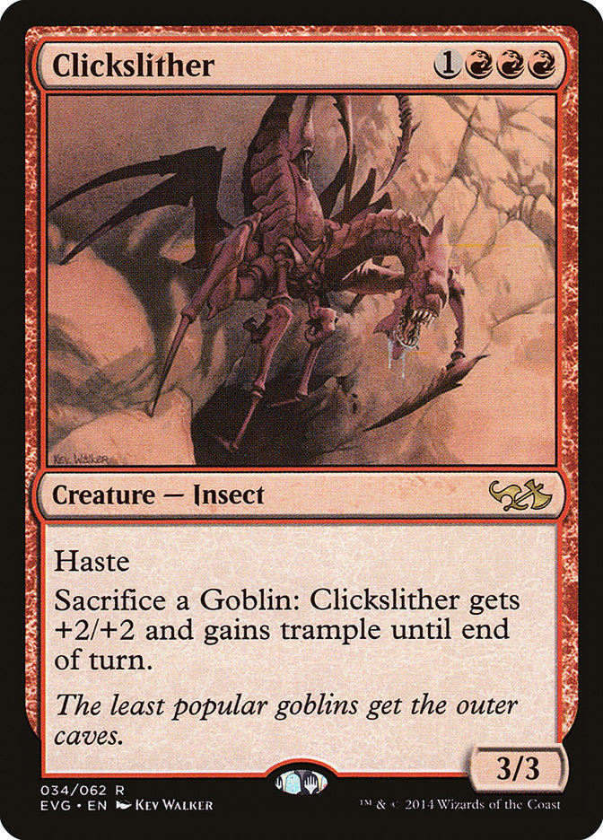 Clickslither (Elves vs. Goblins) [Duel Decks Anthology] | I Want That Stuff Brandon