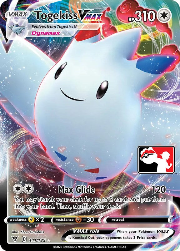 Togekiss VMAX (141/185) [Prize Pack Series One] | I Want That Stuff Brandon