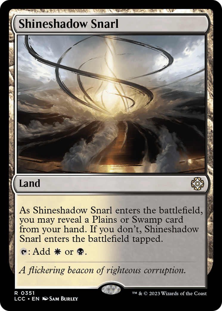 Shineshadow Snarl [The Lost Caverns of Ixalan Commander] | I Want That Stuff Brandon