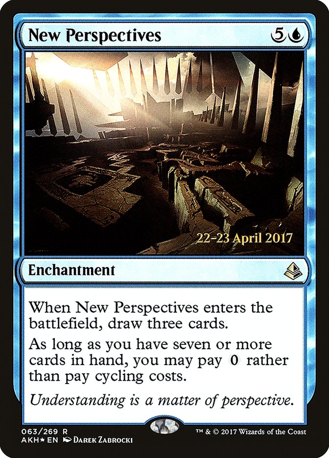 New Perspectives [Amonkhet Prerelease Promos] | I Want That Stuff Brandon