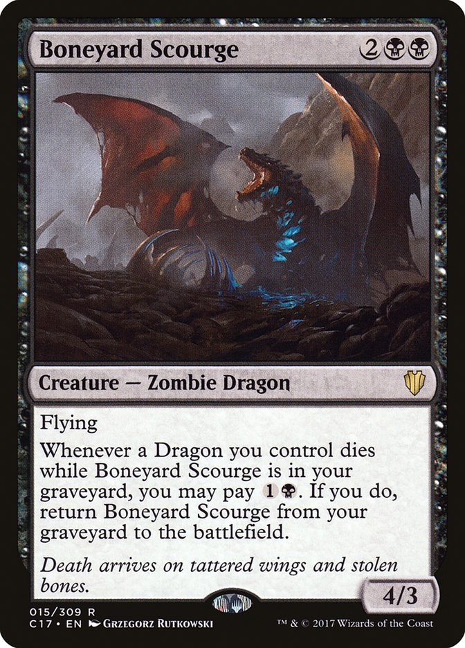 Boneyard Scourge [Commander 2017] | I Want That Stuff Brandon