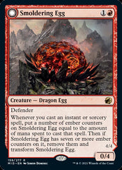 Smoldering Egg // Ashmouth Dragon [Innistrad: Midnight Hunt] | I Want That Stuff Brandon