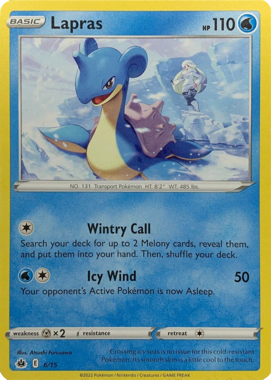 Lapras (6/15) [McDonald's Promos: Match Battle] | I Want That Stuff Brandon