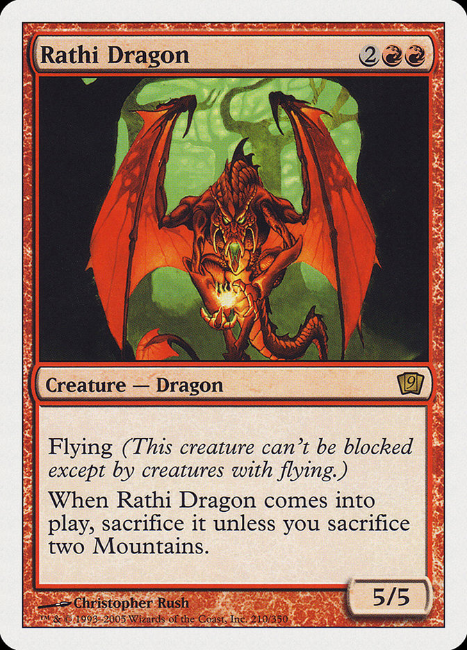 Rathi Dragon [Ninth Edition] | I Want That Stuff Brandon