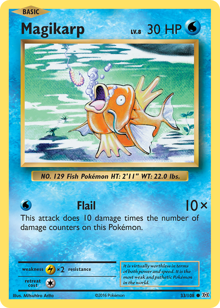 Magikarp (33/108) [XY: Evolutions] | I Want That Stuff Brandon