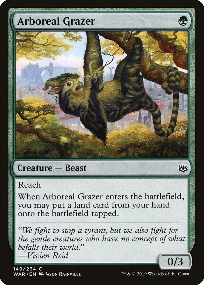 Arboreal Grazer [War of the Spark] | I Want That Stuff Brandon