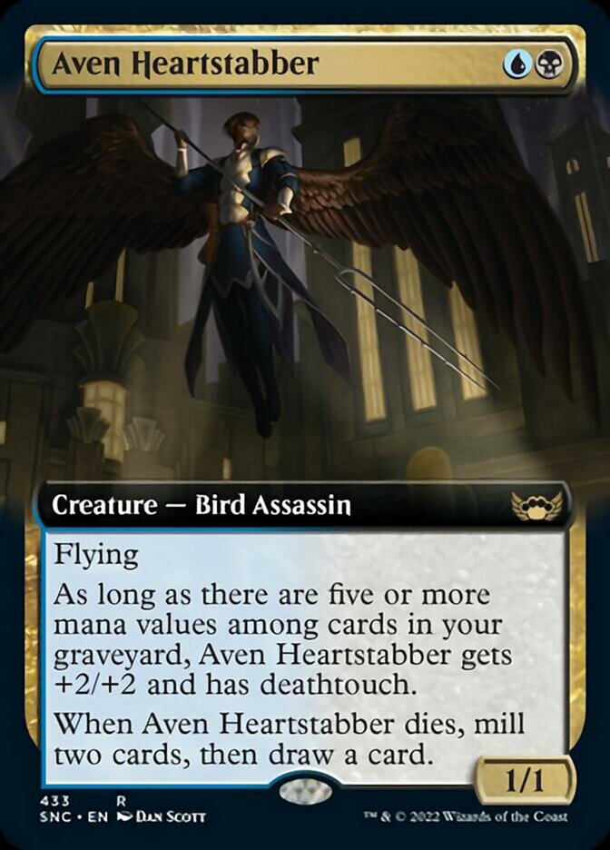 Aven Heartstabber (Extended Art) [Streets of New Capenna] | I Want That Stuff Brandon