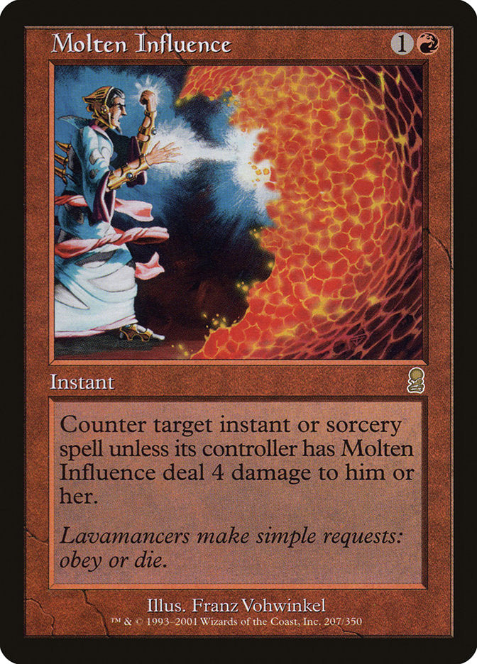 Molten Influence [Odyssey] | I Want That Stuff Brandon