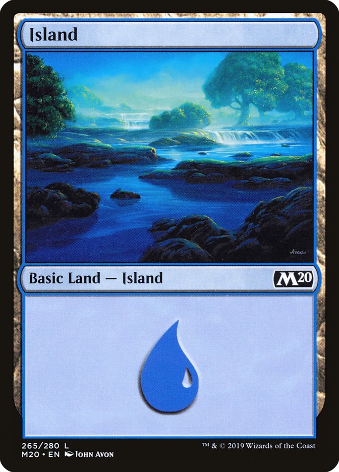 Island (265) [Core Set 2020] | I Want That Stuff Brandon