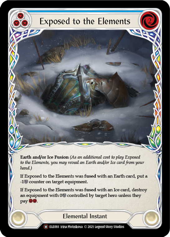 Exposed to the Elements [U-ELE093] Unlimited Rainbow Foil | I Want That Stuff Brandon