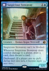 Suspicious Stowaway // Seafaring Werewolf [Innistrad: Midnight Hunt Prerelease Promos] | I Want That Stuff Brandon