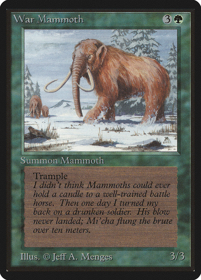 War Mammoth [Beta Edition] | I Want That Stuff Brandon