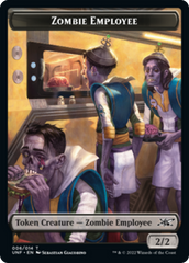 Zombie Employee // Balloon Double-Sided Token [Unfinity Tokens] | I Want That Stuff Brandon