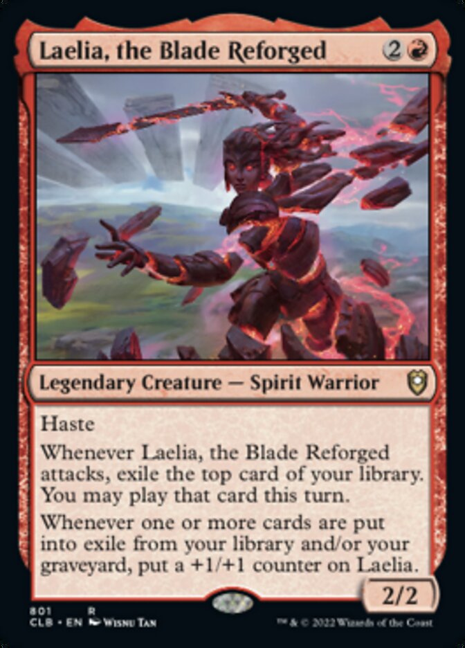 Laelia, the Blade Reforged [Commander Legends: Battle for Baldur's Gate] | I Want That Stuff Brandon