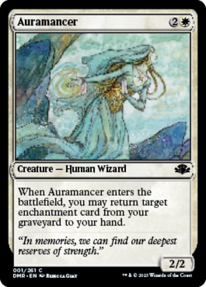 Auramancer [Dominaria Remastered] | I Want That Stuff Brandon