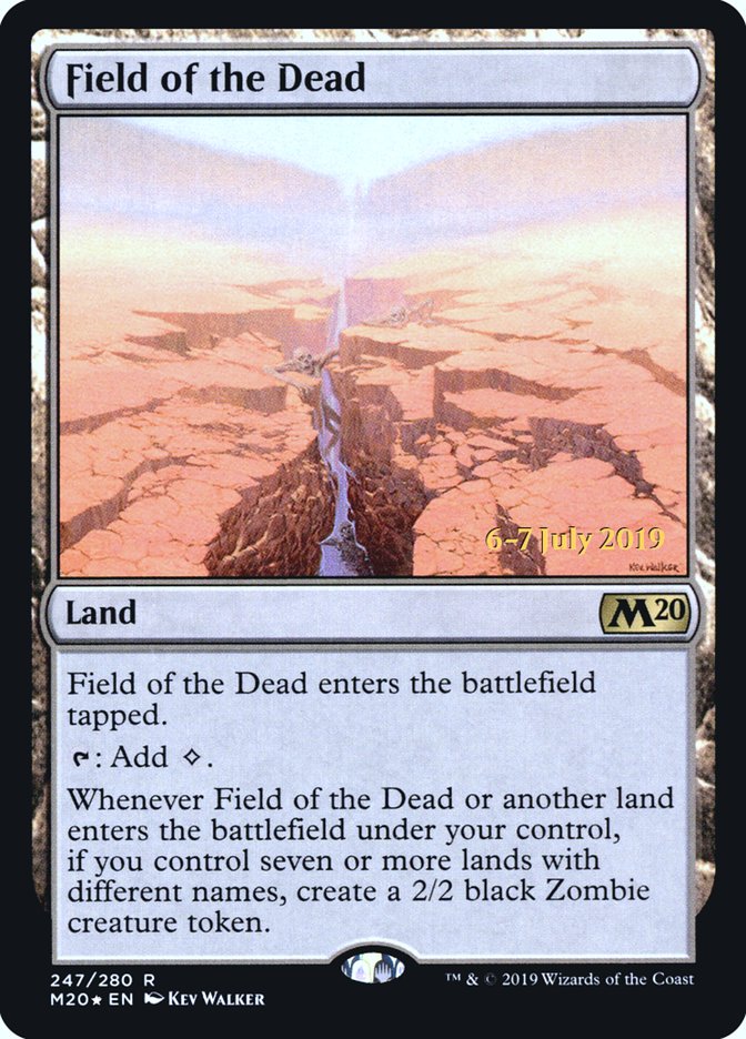 Field of the Dead [Core Set 2020 Prerelease Promos] | I Want That Stuff Brandon