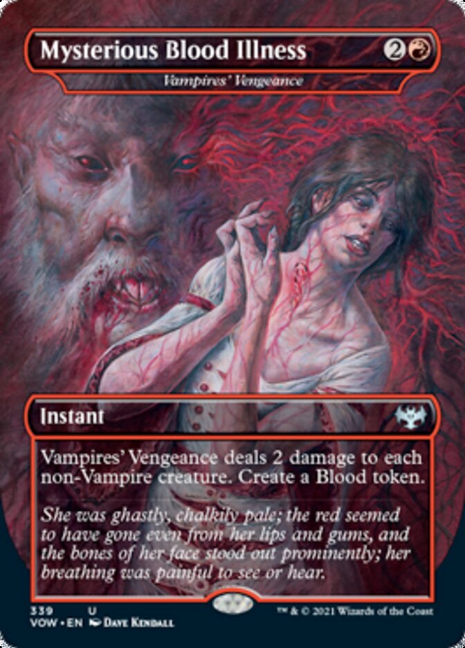 Vampires' Vengeance - Mysterious Blood Illness [Innistrad: Crimson Vow] | I Want That Stuff Brandon