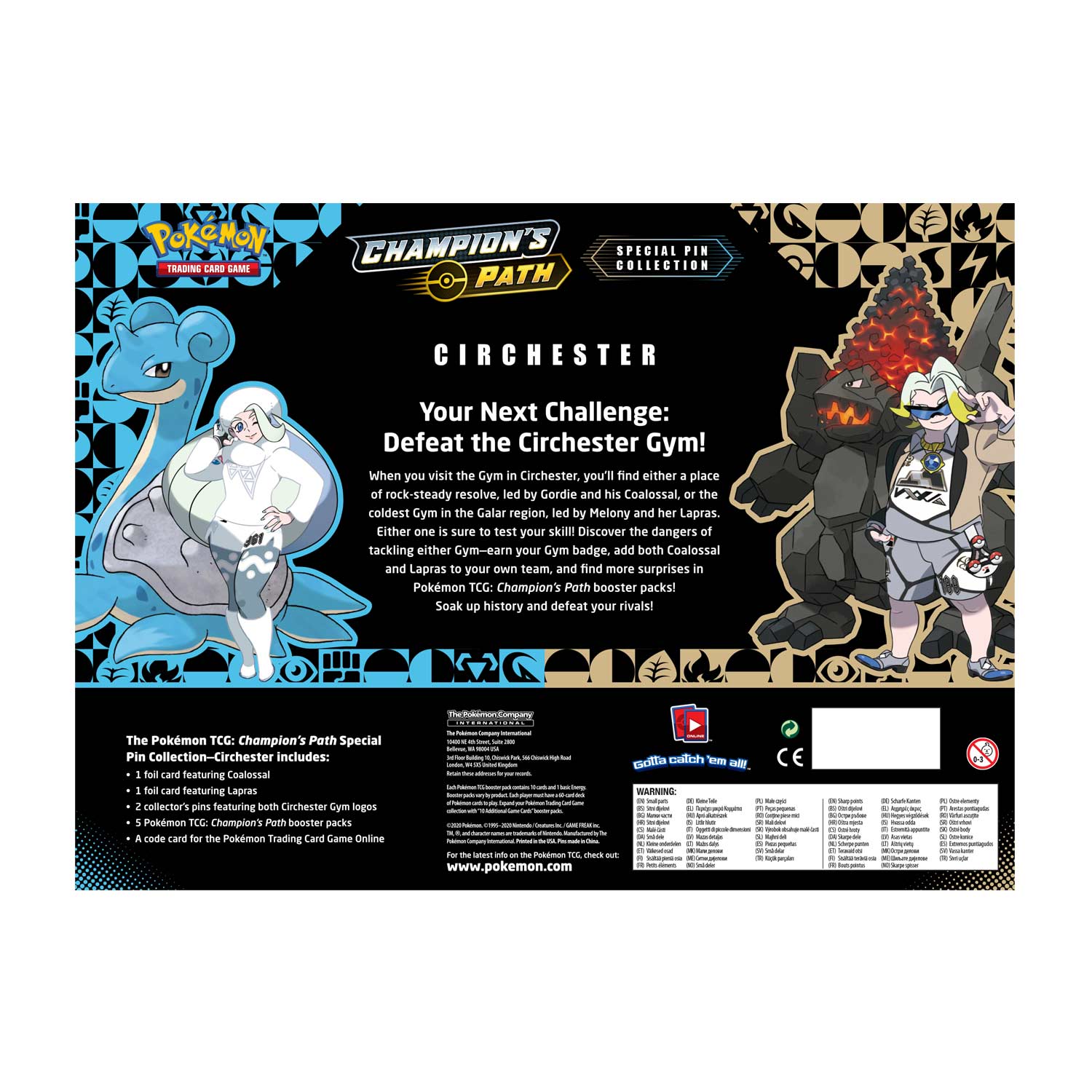 Champion's Path - Special Pin Collection (Circhester) | I Want That Stuff Brandon