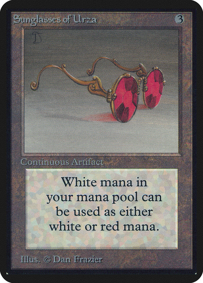 Sunglasses of Urza [Alpha Edition] | I Want That Stuff Brandon