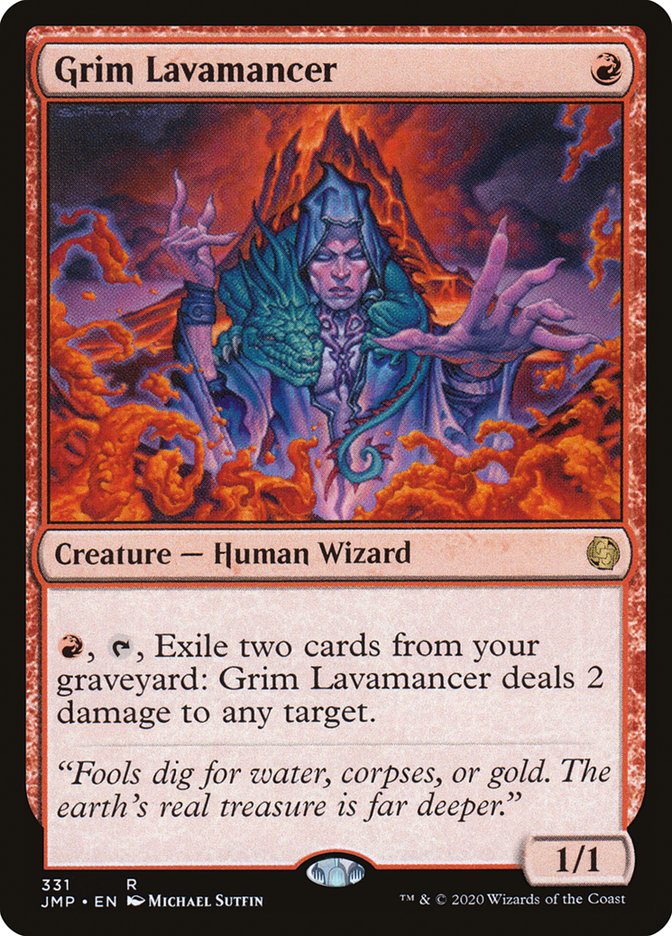 Grim Lavamancer [Jumpstart] | I Want That Stuff Brandon