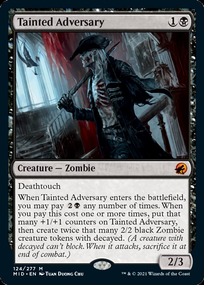 Tainted Adversary [Innistrad: Midnight Hunt] | I Want That Stuff Brandon