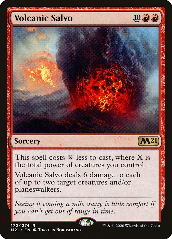 Volcanic Salvo [Core Set 2021] | I Want That Stuff Brandon