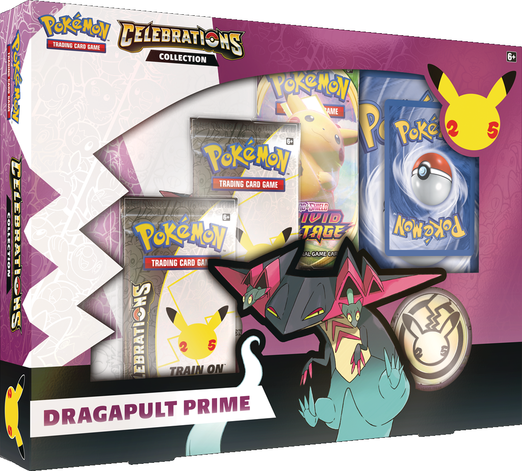 Celebrations: 25th Anniversary - Collection (Dragapult Prime) | I Want That Stuff Brandon