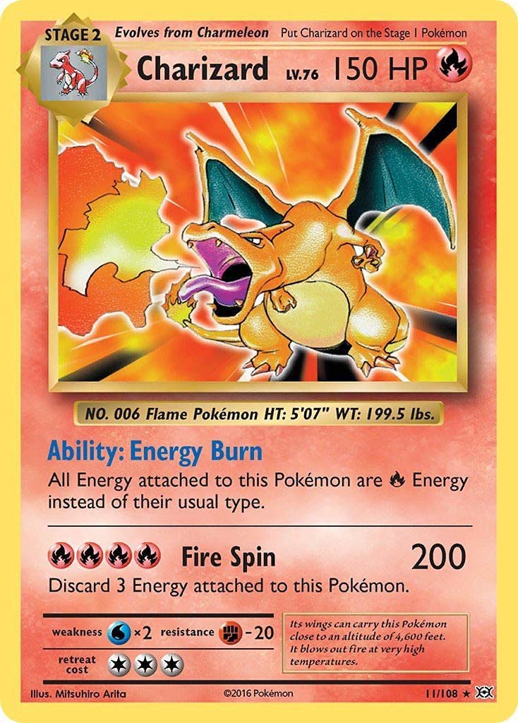 Charizard (11/108) [XY: Evolutions] | I Want That Stuff Brandon