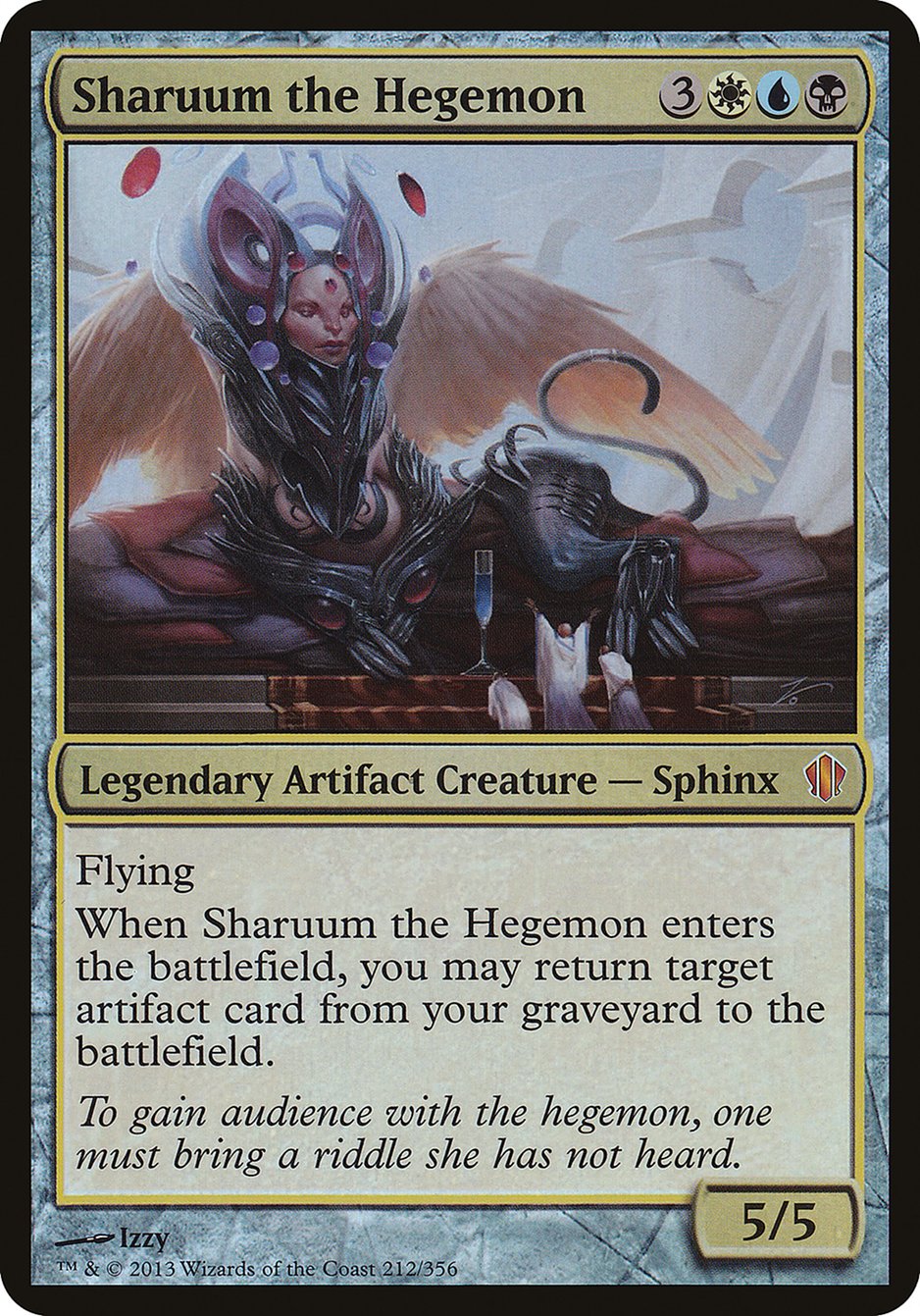 Sharuum the Hegemon (Oversized) [Commander 2013 Oversized] | I Want That Stuff Brandon