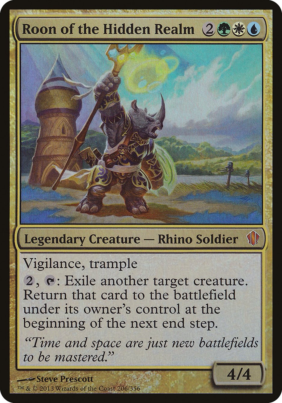 Roon of the Hidden Realm (Oversized) [Commander 2013 Oversized] | I Want That Stuff Brandon